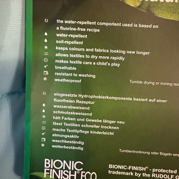 Kamik Girls' Aayla Jacket 2023 NWT Color Water (aqua) Size 14 Waterproof Bionic - Picture 3 of 15